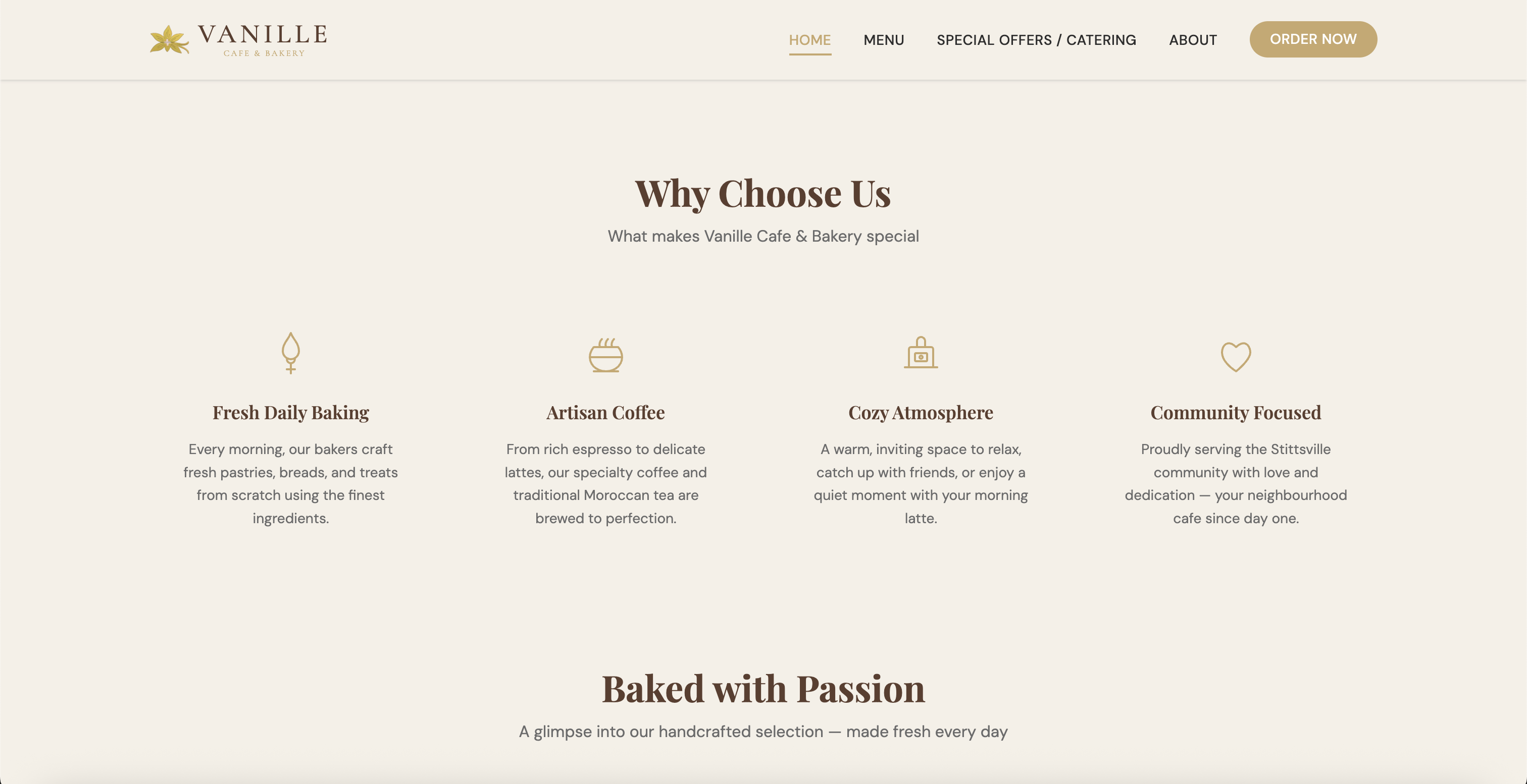 why choose us section